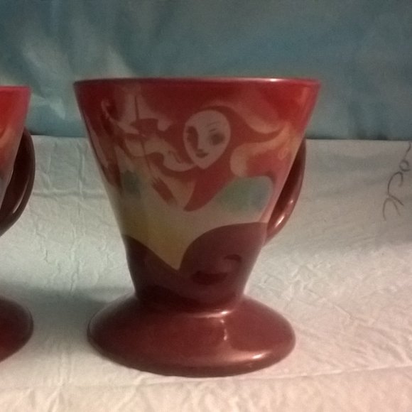 Linda Frichtel Set Of 2 Vintage Jazz Mardi Gras Source Incorporated Cups 1999 - Picture 13 of 16